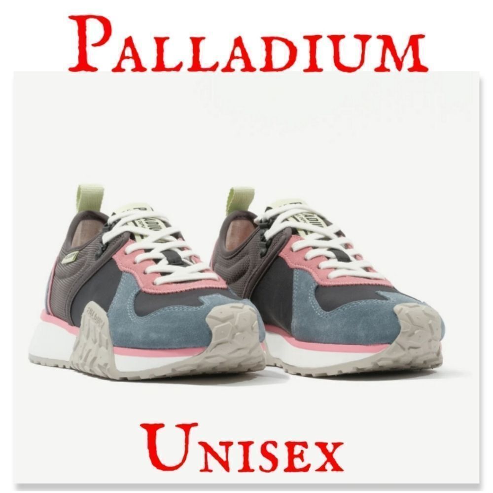 Palladium TROOP RUNNER - Black/Goblin Blue Sneakers